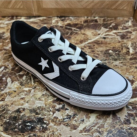 Brand New Converse women's All Star fashion low black classic shoe size 6.5 - Picture 1 of 7